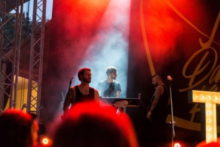 Koncert Dawida Kwiatkowskiego w wislańskim amfiteatrze